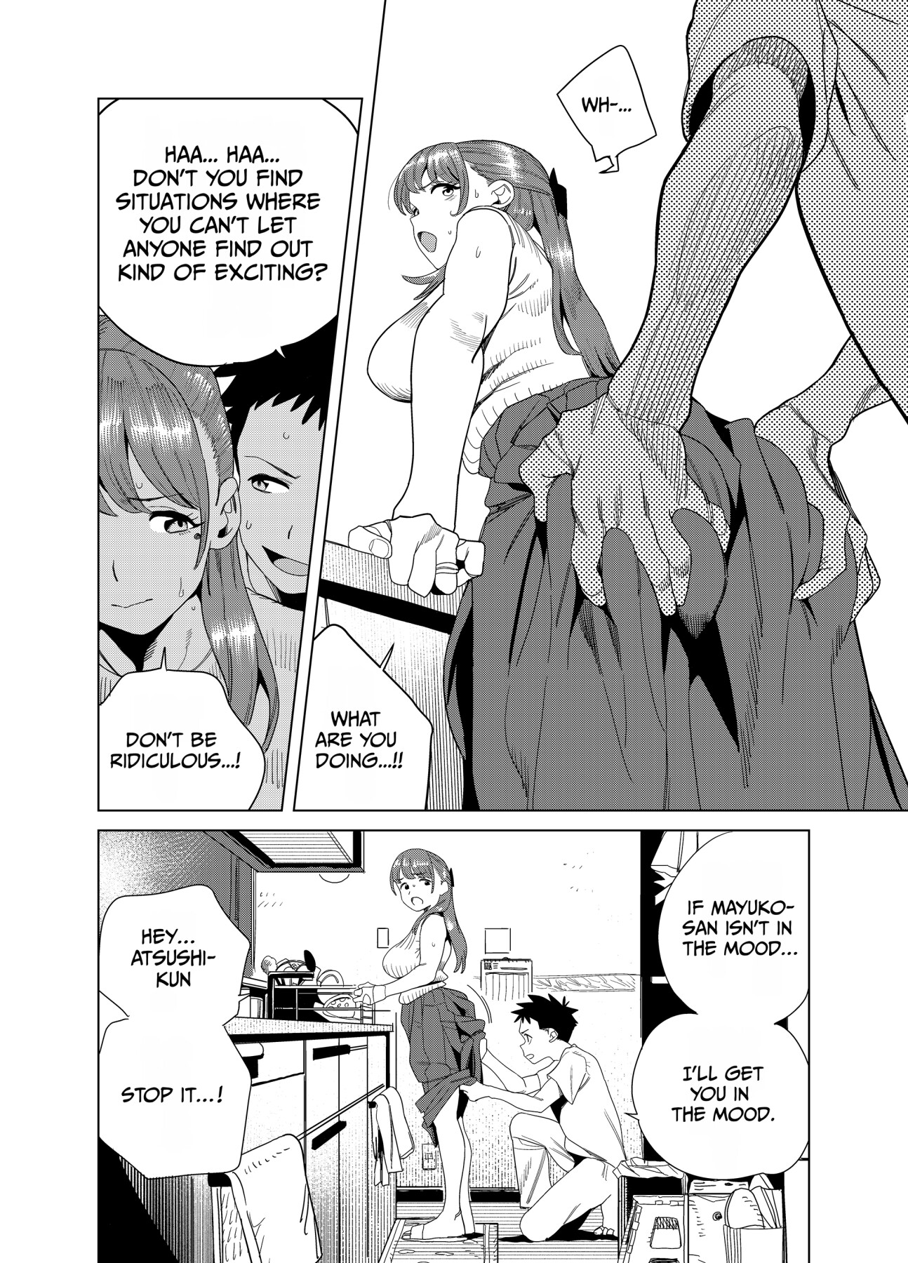 Hentai Manga Comic-It's Wrong for my Friend's Curvy, Big-Breasted Mom to be This Sexy...No, Wait, I'm Into It!! 2-Read-11